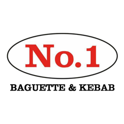 No. 1 Baguette & Kebab logo.